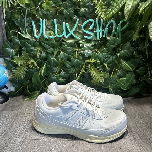 New Balance 577 MW577WT White Walking Shoes Men's Sneakers 2E